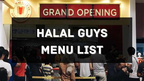 halal guys price|Halal Guys Menu Prices in Philippines 2024.
